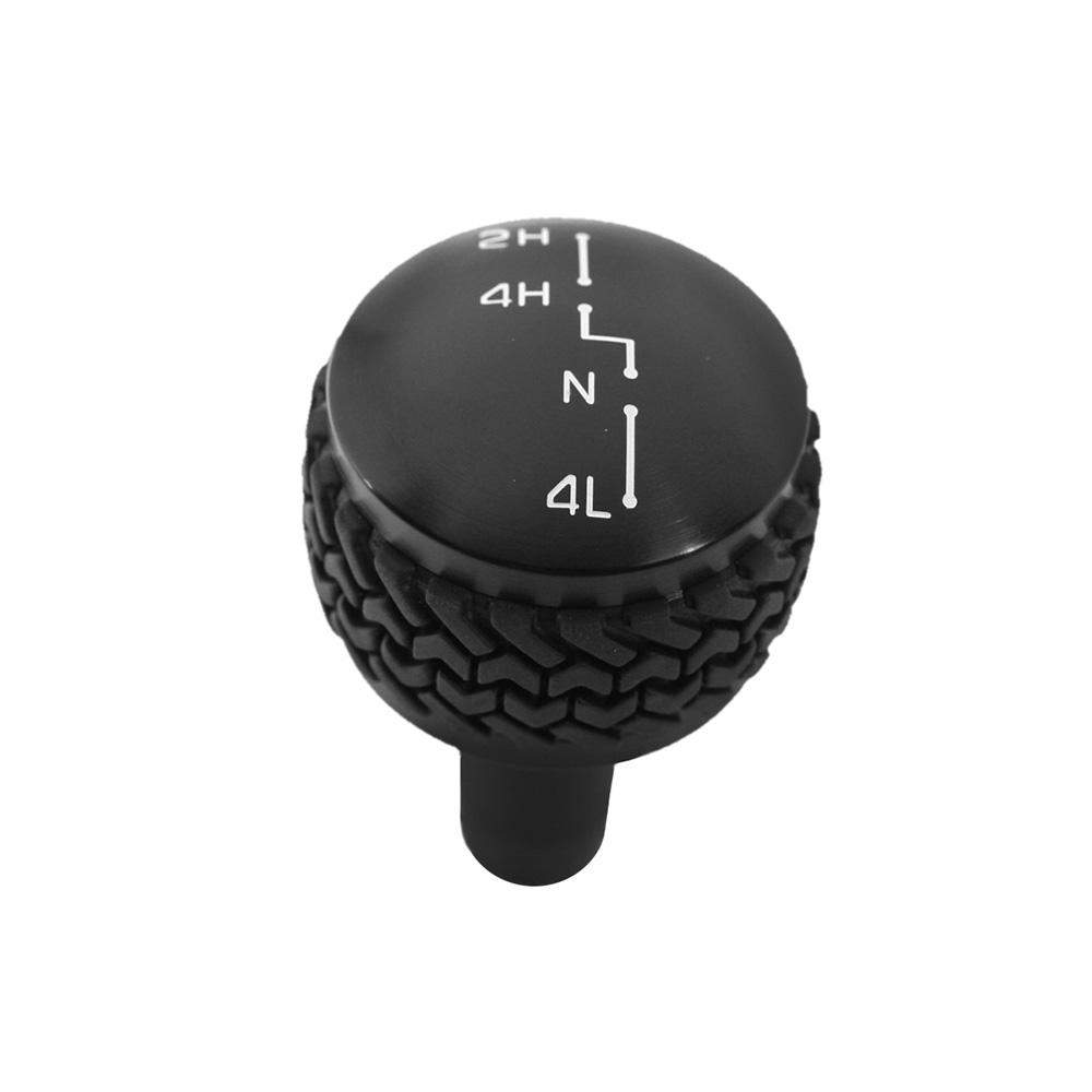 2007-18 Jeep JK 4WD Shift Knob Black Finish — DV8 Offroad