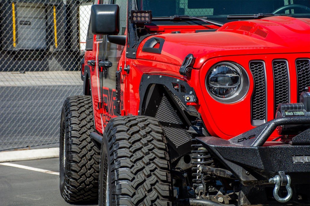 Jeep Wrangler JL Fender Flares Delete Kit | Front & Rear — DV8 Offroad