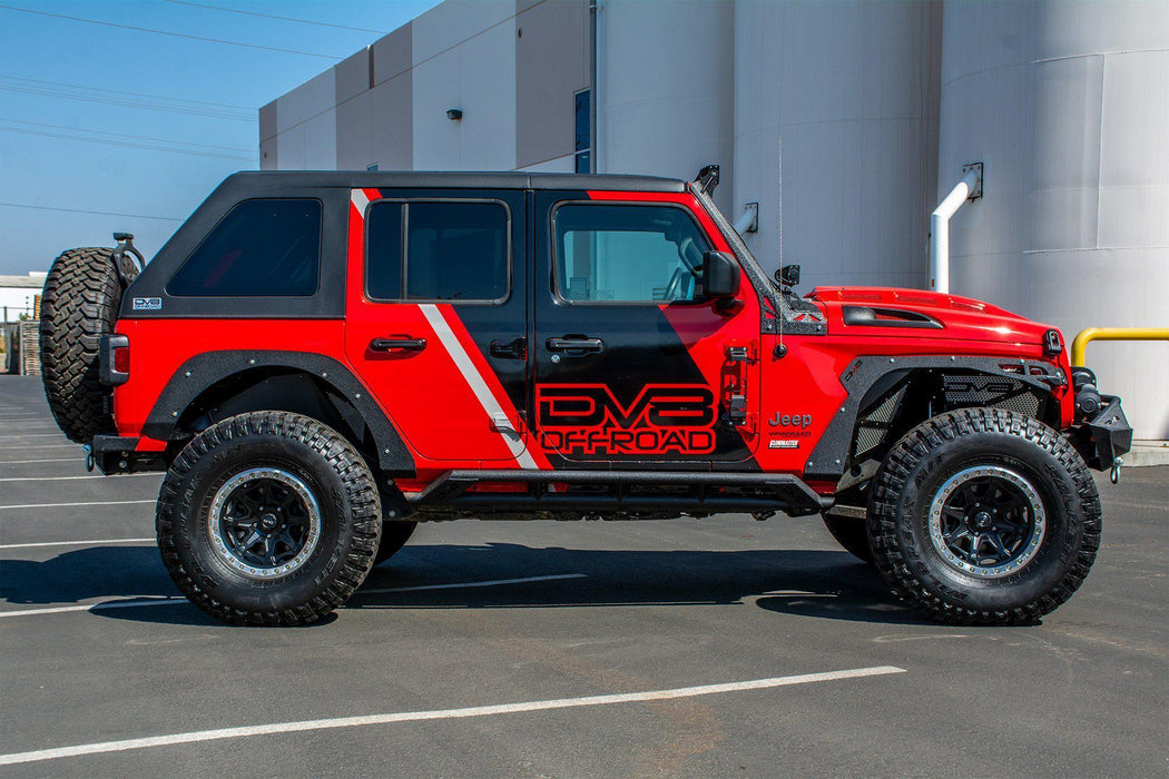 Jeep Wrangler JL Fender Flares Delete Kit | Front & Rear — DV8 Offroad