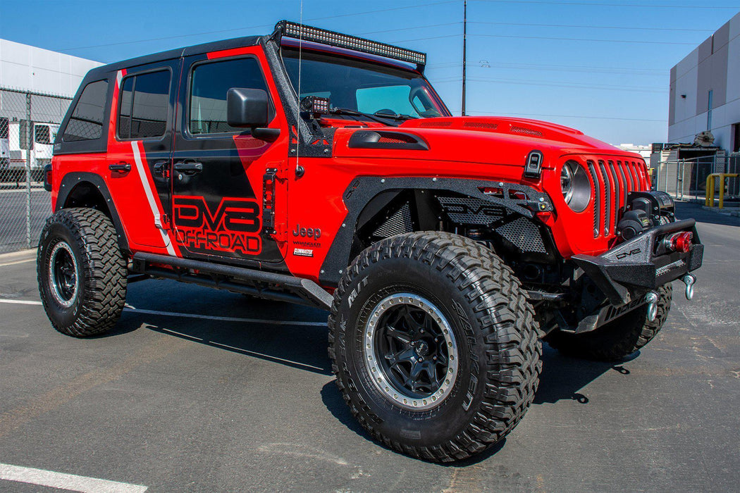 Jeep Wrangler Jl Fender Flares Delete Kit Front And Rear — Dv8 Offroad