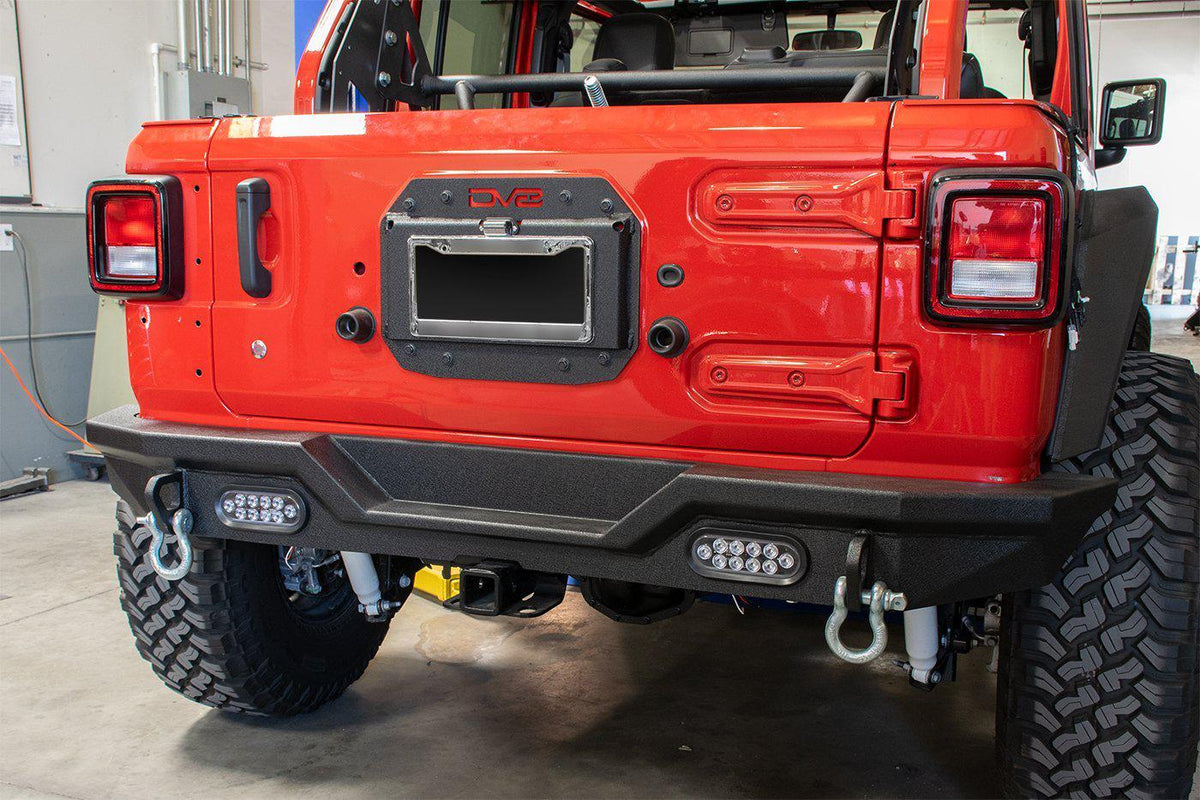 Jeep Wrangler JL Spare Tire Delete Kit | DV8 Offroad