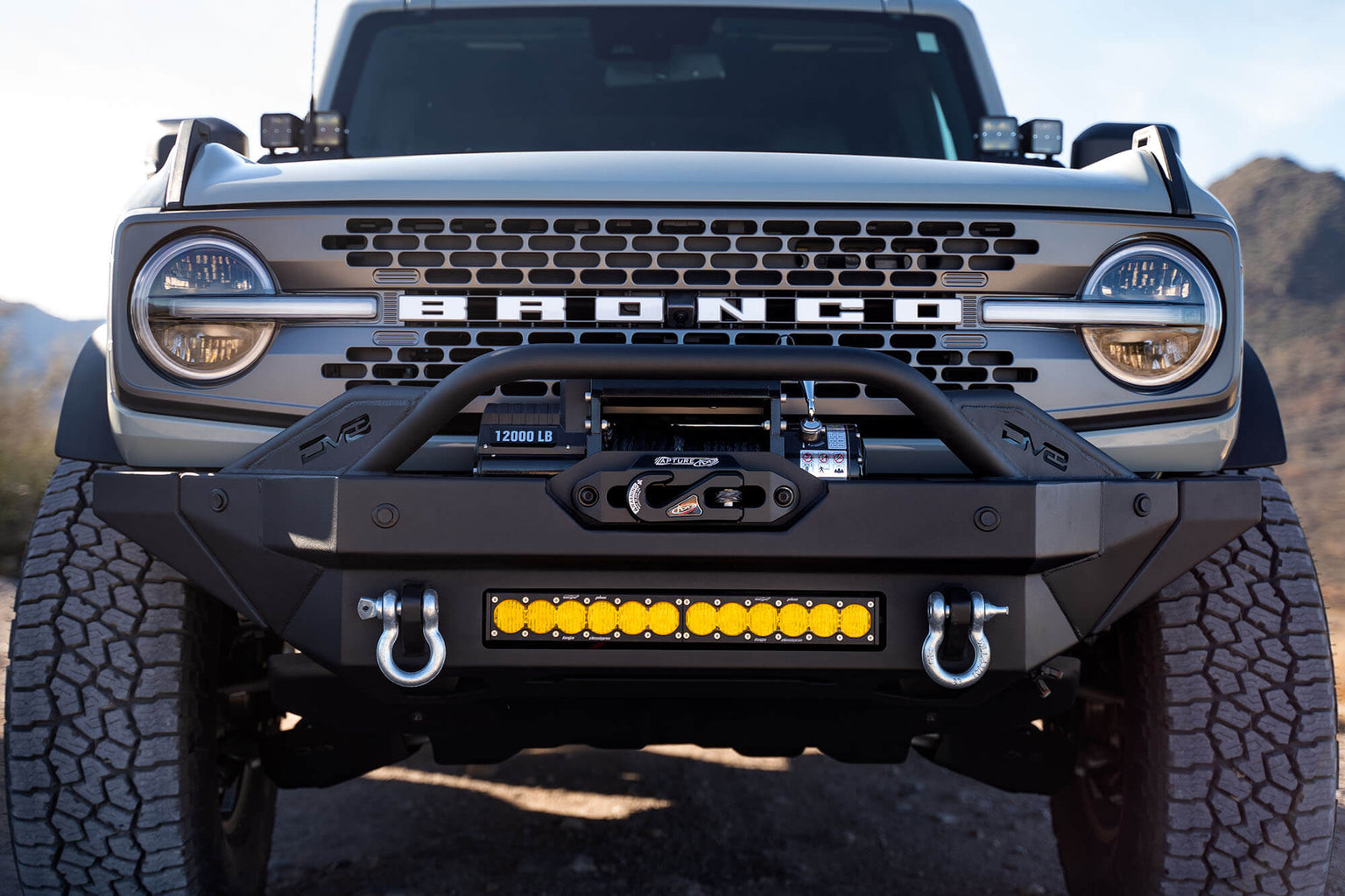 Ford Bronco Raptor Front Bumpers DV8 Offroad