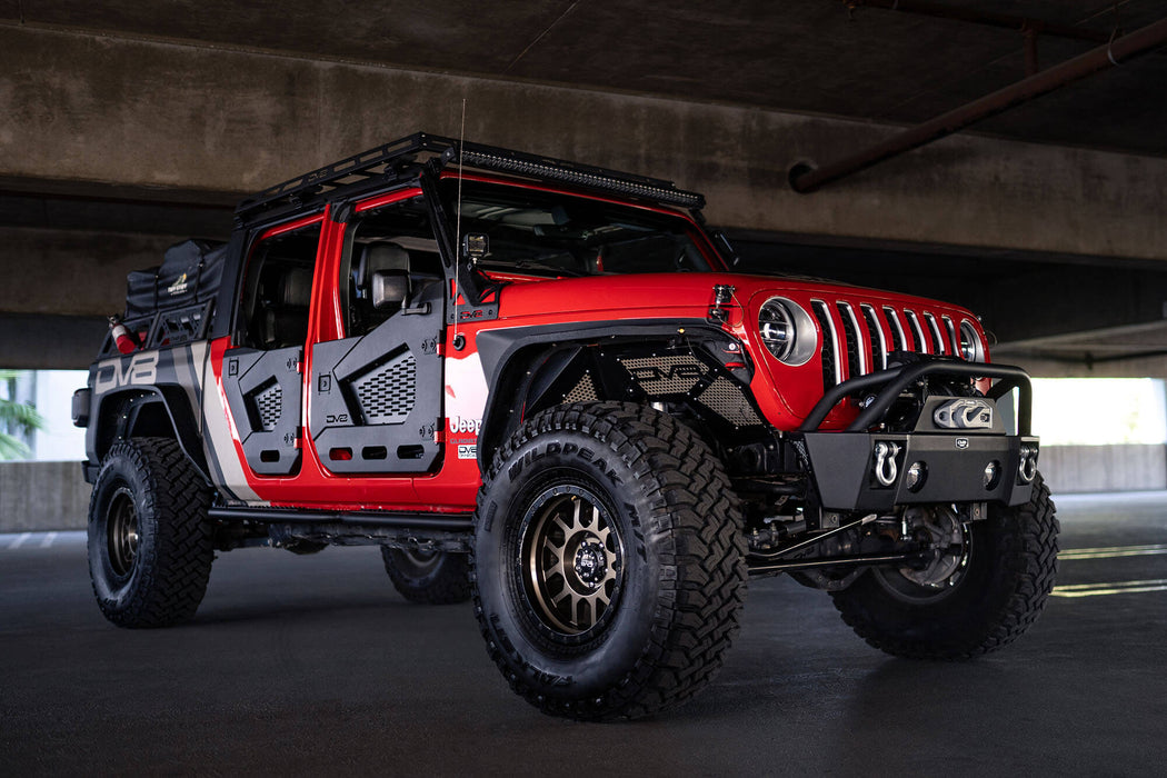 Jeep JL & JT Front Half Doors | DV8 Offroad