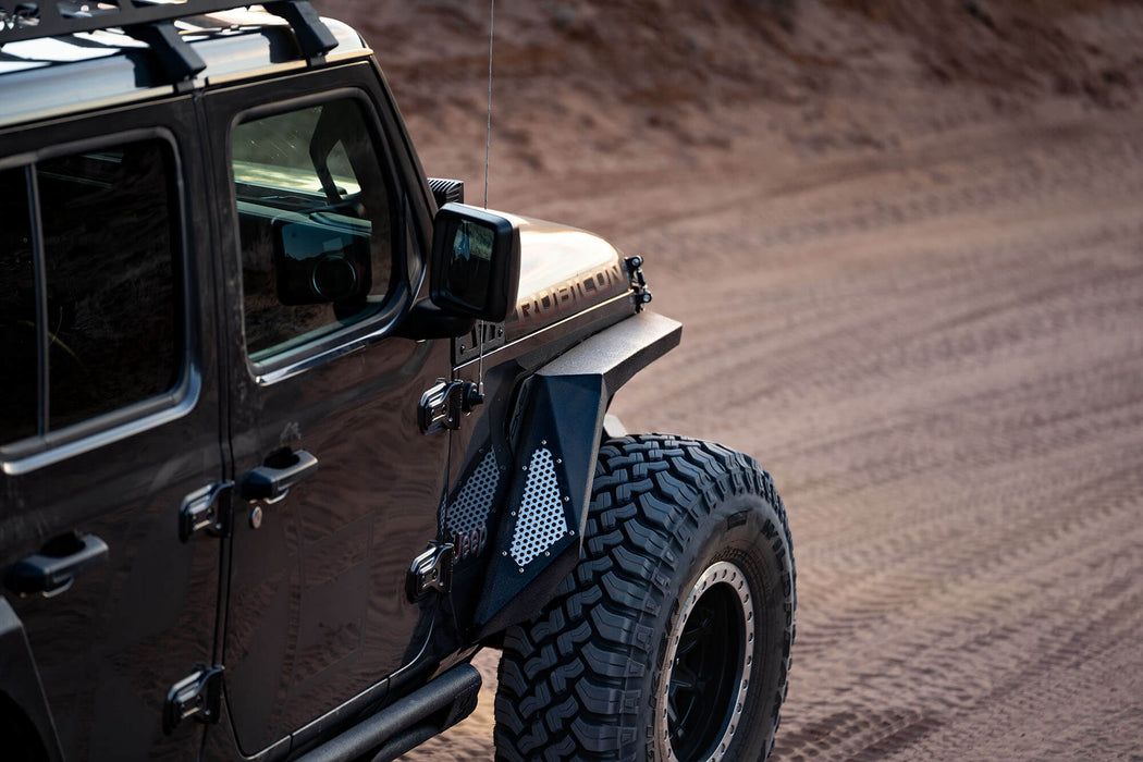 Jeep Wrangler JL Armor Fender Flares | Front & Rear — DV8 Offroad