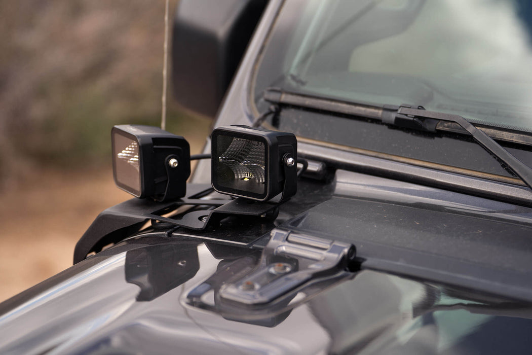 Jeep Wrangler JL & Gladiator JT Dual Pod Mounts | DV8 Offroad