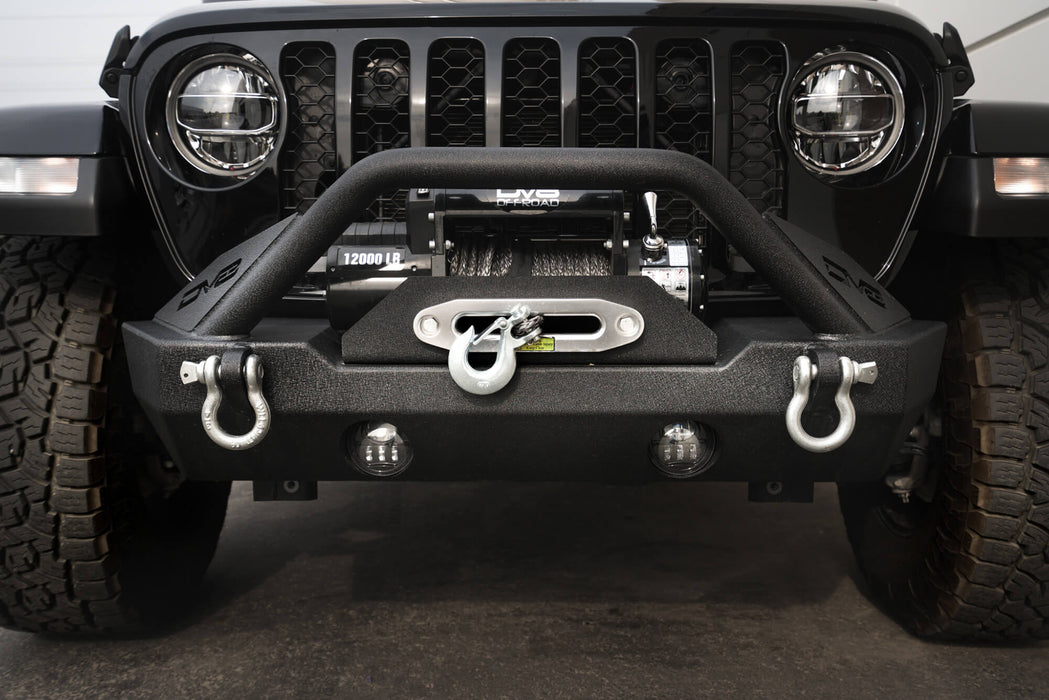 FS-15 Hammer Forged Jeep JK Front Bumper by DV8 Offroad