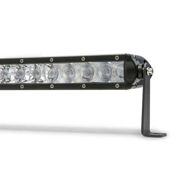Single Row LED Light Bar with Chrome Face-DV8 Offroad