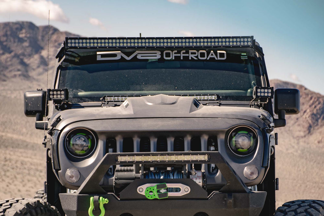 Jeep Wrangler JK Heat Dispersion Hood | DV8 Offroad