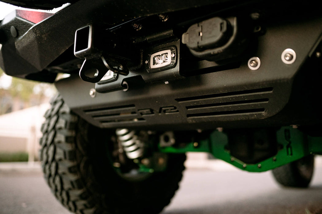 Jeep Wrangler JK & JL Bolt-On Hitch with LED Lights | DV8 Offroad