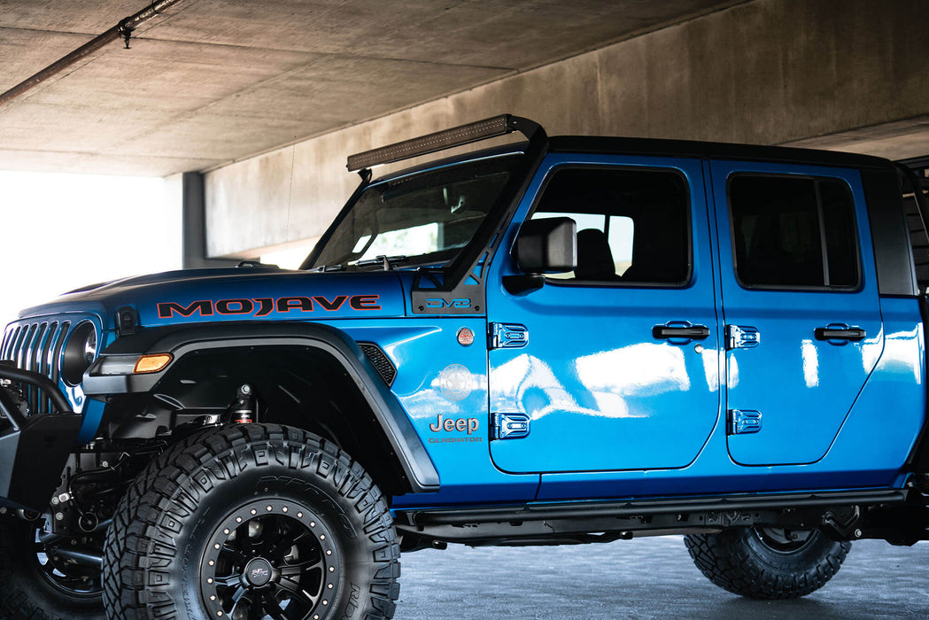 Jeep Rubicon 392 & Gladiator Mojave Edition A-Pillar Light Bar Mount — DV8  Offroad