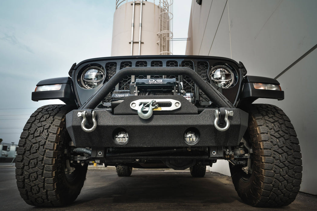 FS-15 Hammer Forged Jeep JK Front Bumper by DV8 Offroad