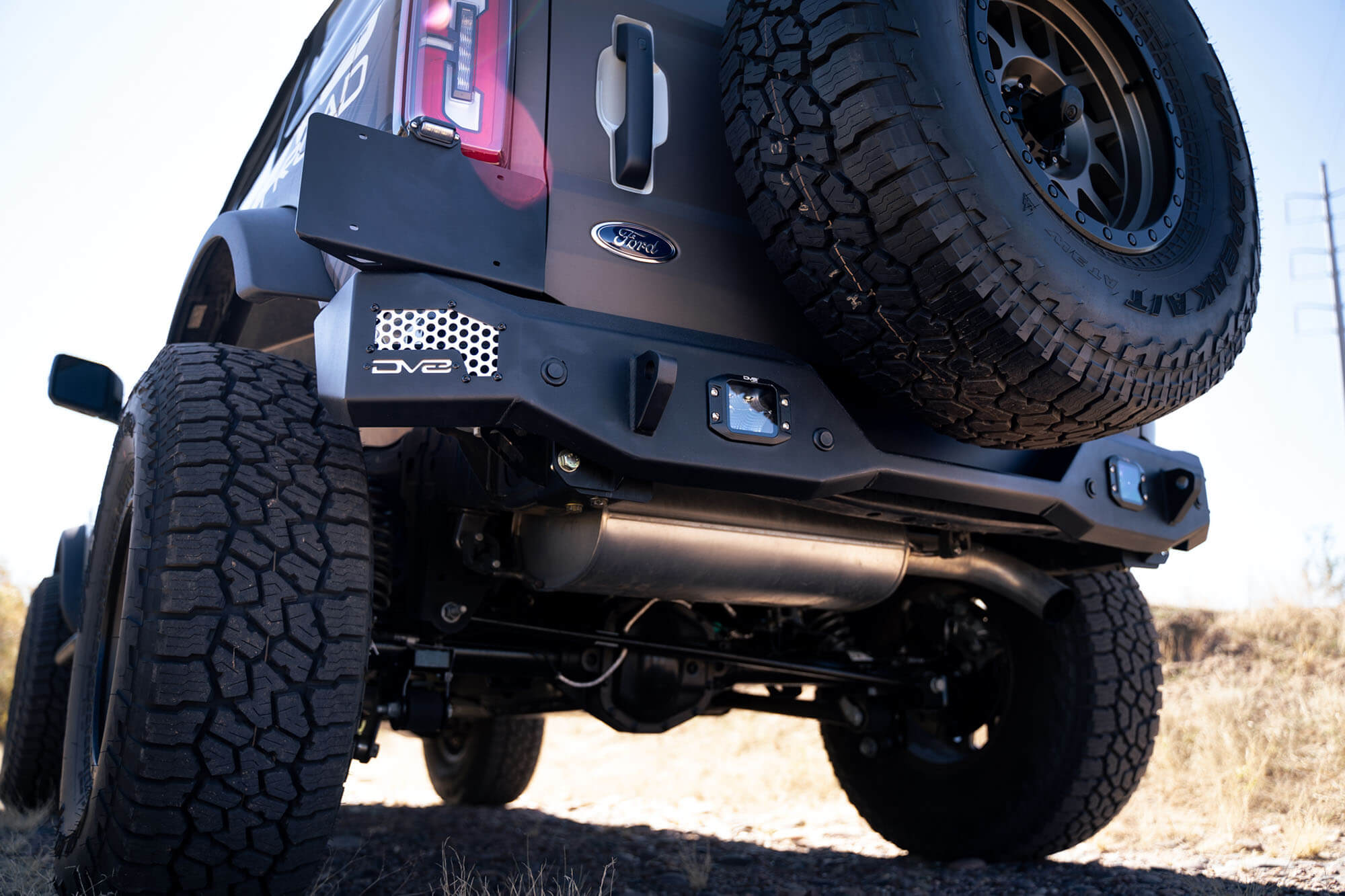 High Clearance Bronco Rear Bumper