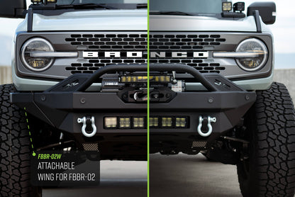 Ford Bronco Modular Front Bumper Wings