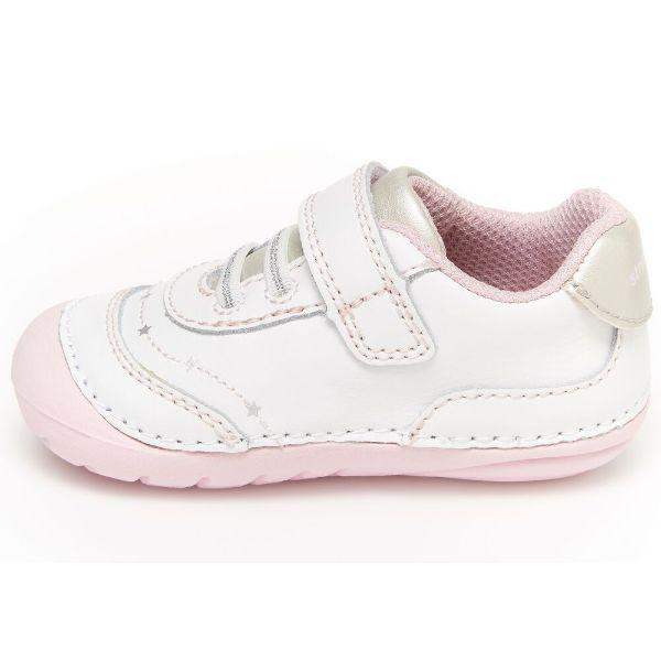 Stride Rite Girls Adalyn Sneaker Baby Toddler Leather First Walker Shoes |  