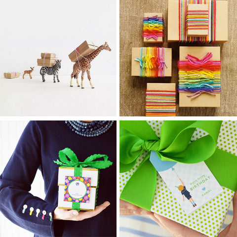 GIFT WRAPPING IDEAS