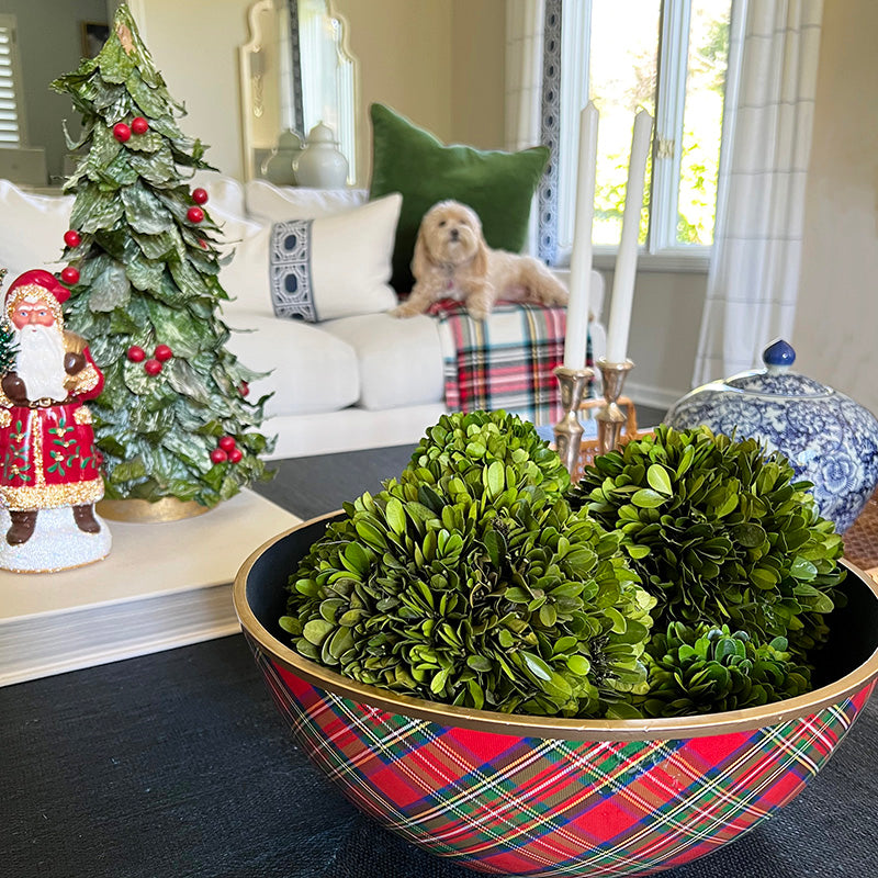 tartan bowl coffee table