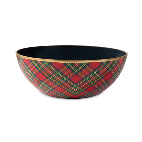 Tartan Plaid Centerpiece Bowl