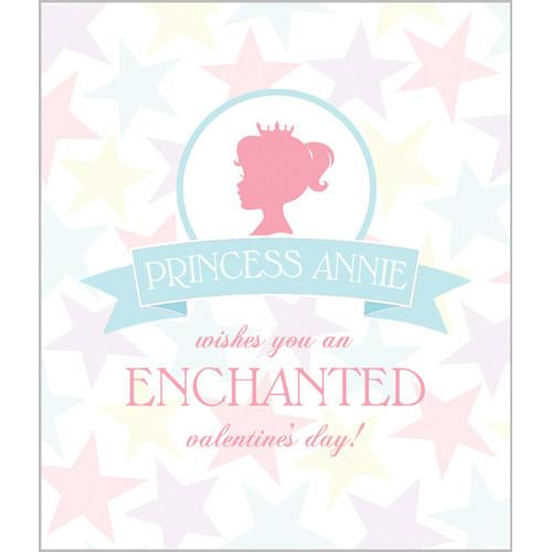 Pastel Princess Valentines for Kids - WH Hostess Social Stationery