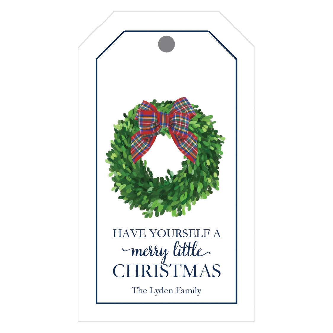 100Pcs Christmas Gift Tags with String, Have Yourself a Merry Little  Christmas Tags, Personalized Gift Tags for Gift Wrapping, Christmas Party  and