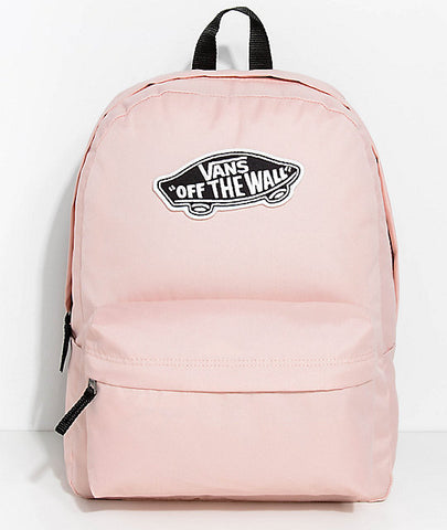 baby pink vans backpack