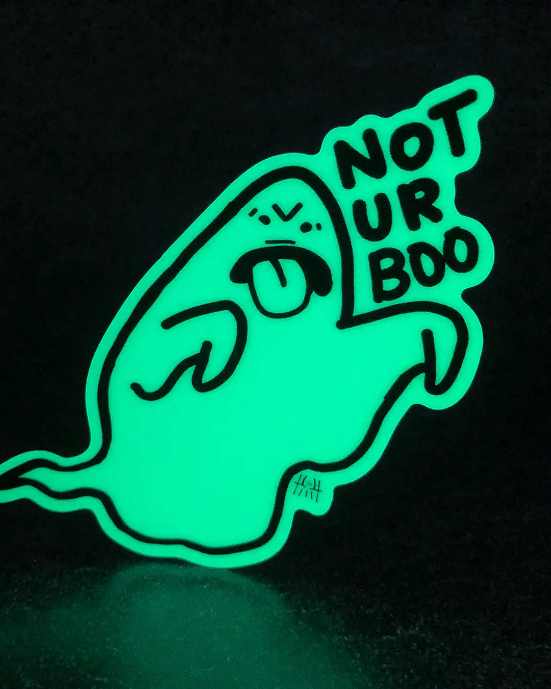 Glow in the dark - Illuminate your art - StickerApp