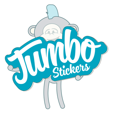 Kelder rek Controverse Jumbo Stickers | Rockin Monkey