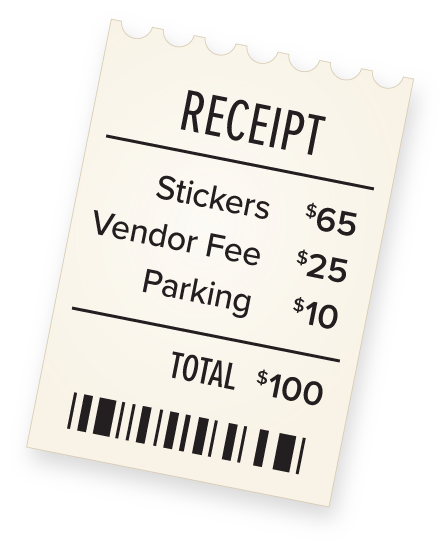 How to Price Your Stickers to Sell at Events