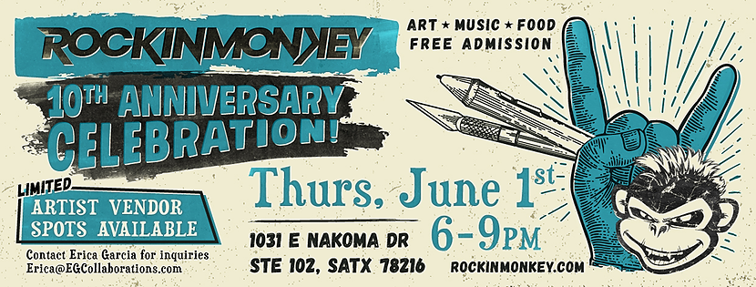 Rockin Monkey 10th Anniversary Celebration in San Antonio