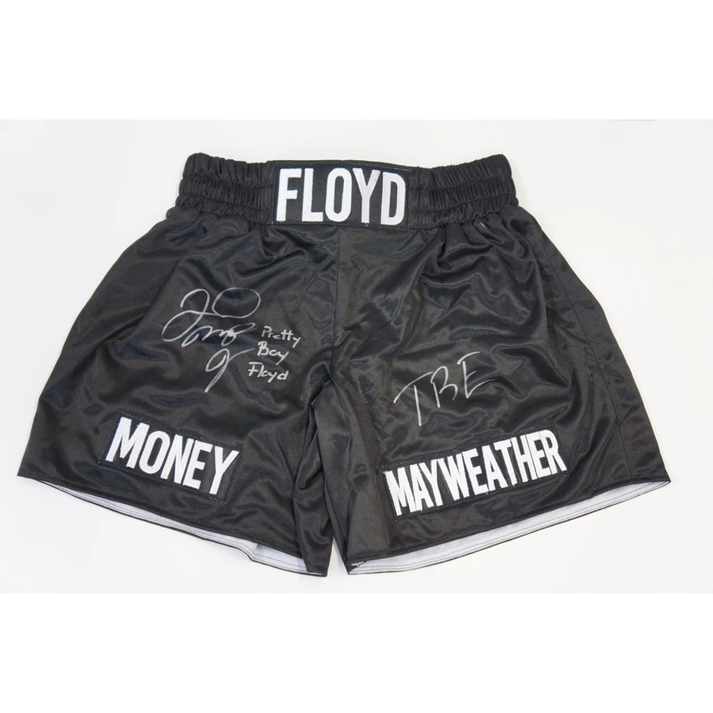 signed boxing shorts