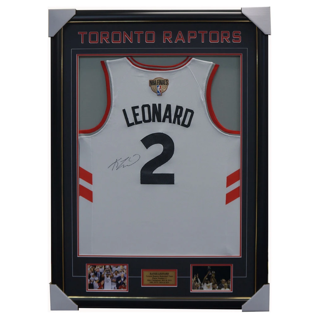 kawhi leonard signed jersey