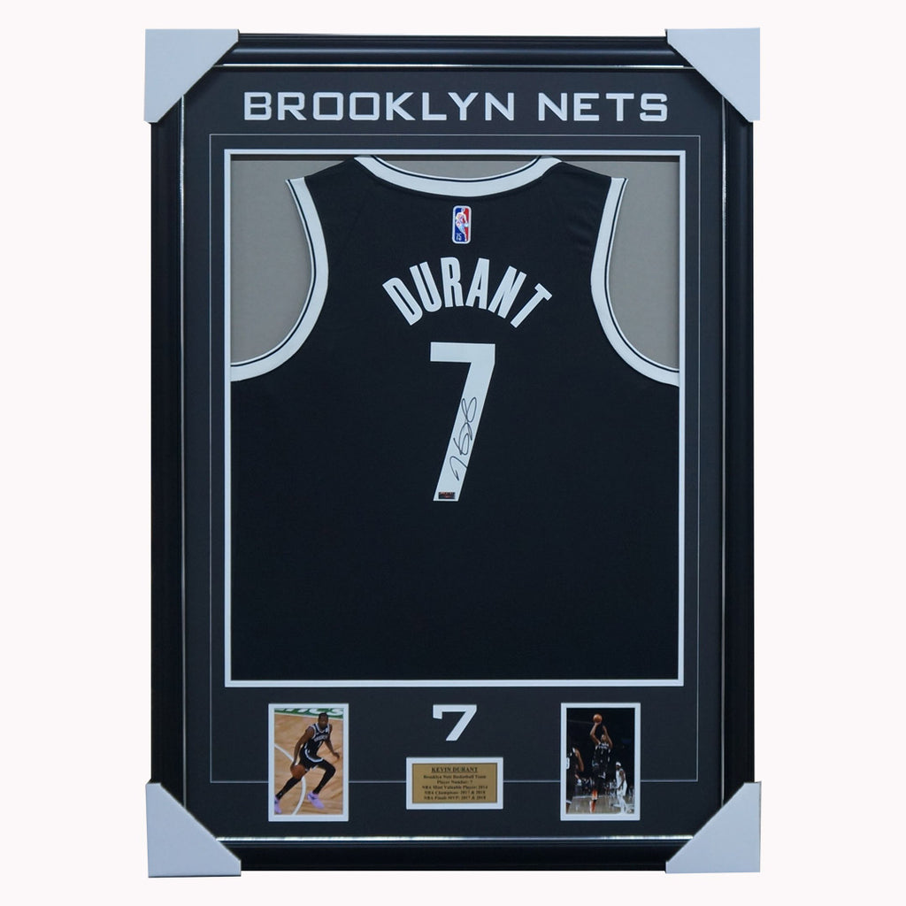 Kevin Durant Signed Brooklyn Nets Jersey Superstar NBA Champ JSA