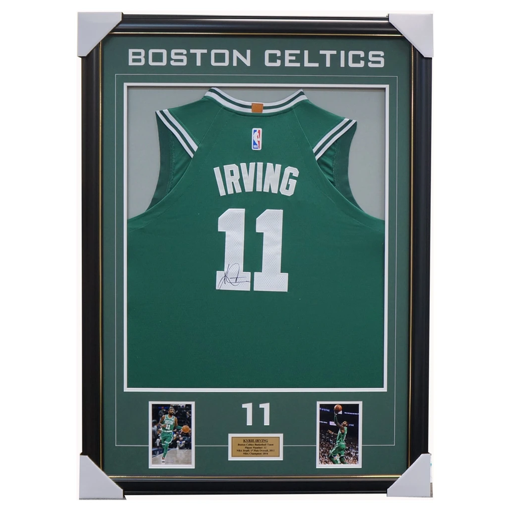 kyrie signed jersey