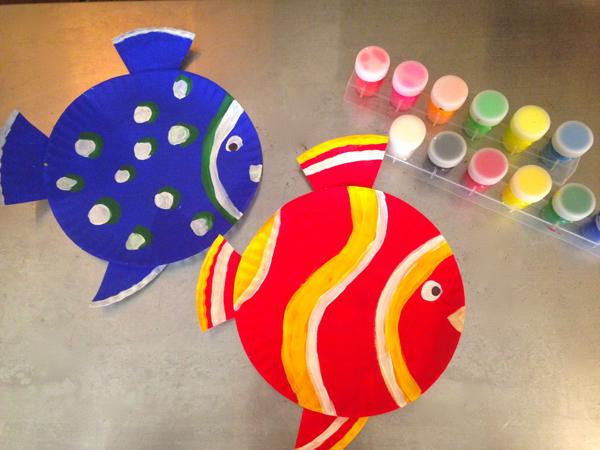 DIY Paper Plate Fish - PodSquad