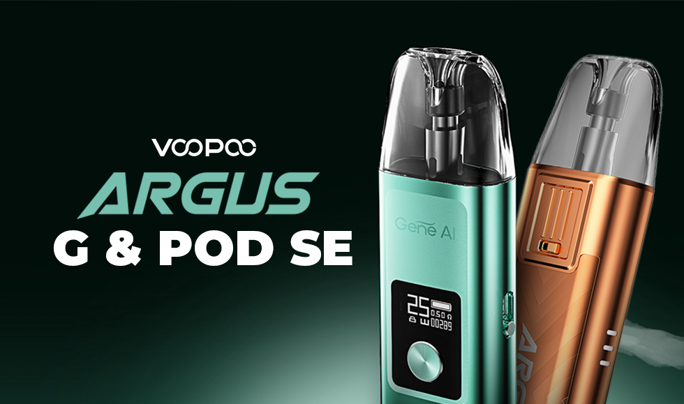 Voopoo Argus G and Pod SE