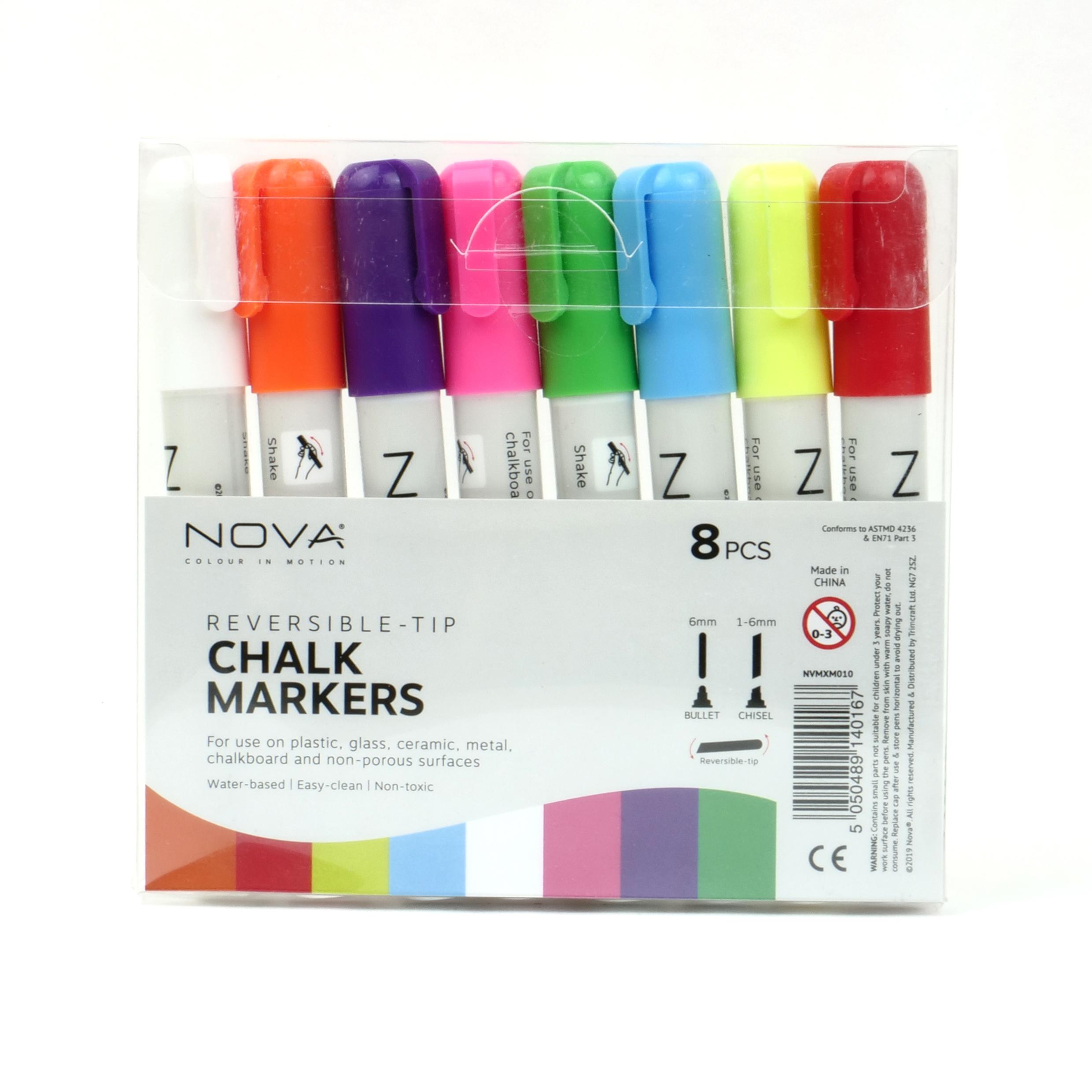 Nova 6 Metallic Markers (NOV010)