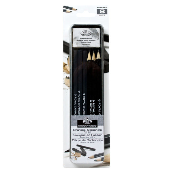 Royal & Langnickel Royal Standard Tin Art Set - Charcoal Drawing