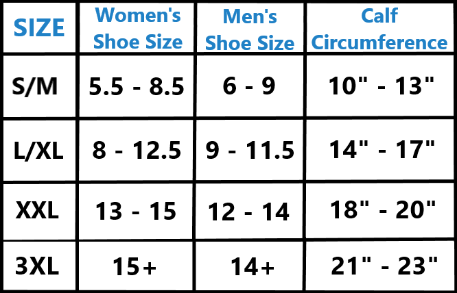 Size Guide: Find Your Perfect Compression Fit – Affordable Compression ...