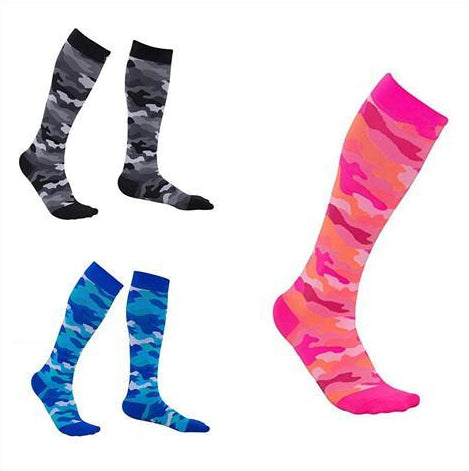 Image of Fun Camo Compression Socks - 20-30 mmHg Support Stockings!