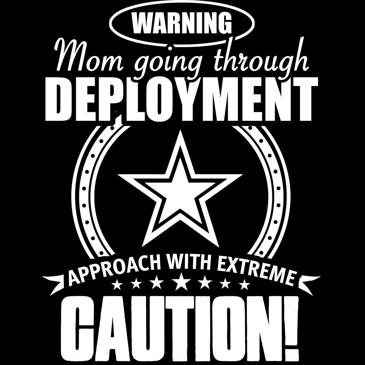 Download Army Mom Approach With Caution Decal - MotherProud