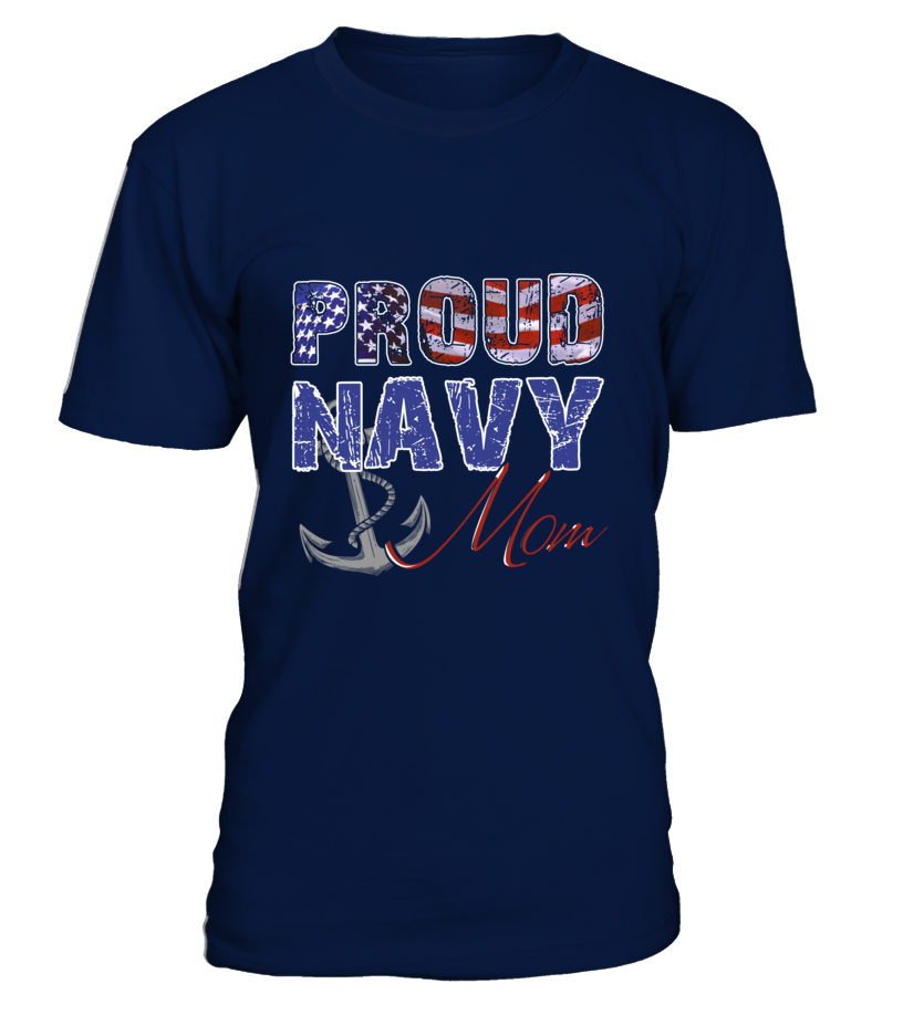 Proud Navy Mom Distress T-shirts – MotherProud