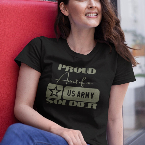 Proud Aunt of a US ARMY Soldier Unisex T-Shirt
