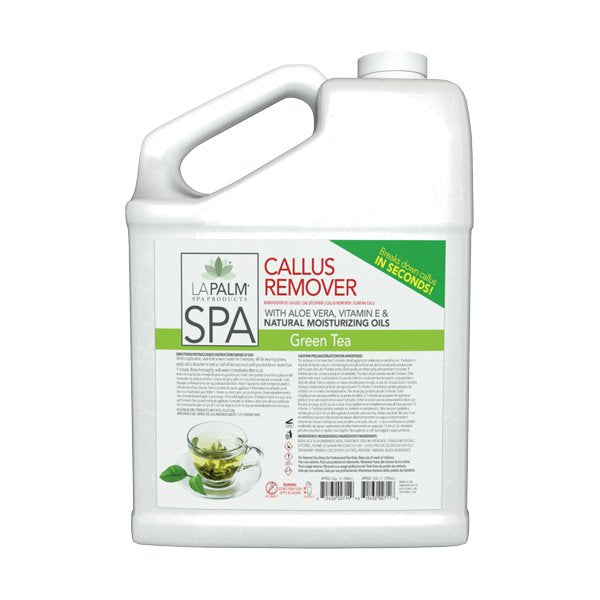 Image of Callus Remover Liquid Green Tea (1 Gallon) Made With Aloe Vera & Vitamin E by LaPalm