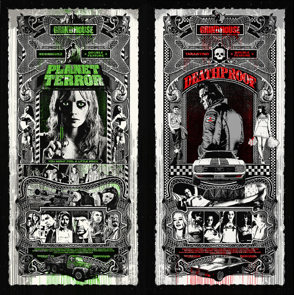 Blunt Graffix Planet Terror Deathproof Grindhouse Set 0516