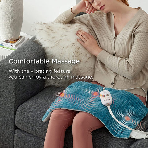 heating pad with massager