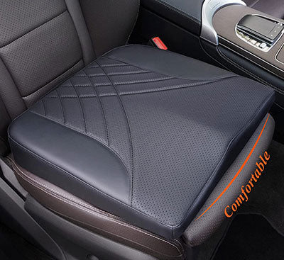 Elmara Car Seat Cushion for Car Seat Driver & Lumbar Support Pillow for Car Combo - Car Pillow for Driving Seat - Lumbar Pillow for Car - Back