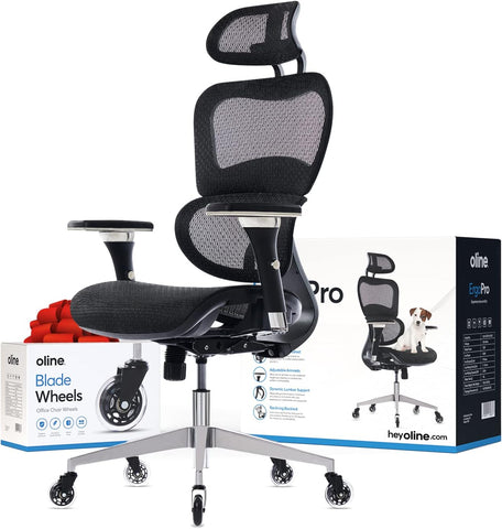 OFFICE CHAIR WITH LUMBAR SUPPORT