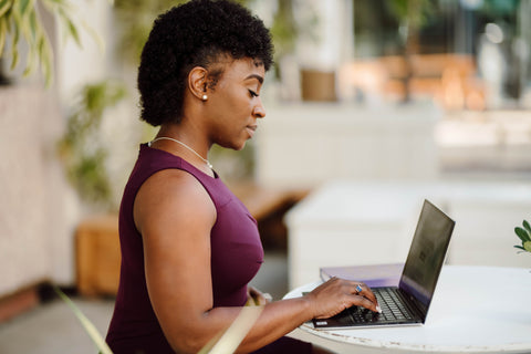 better posture at computer