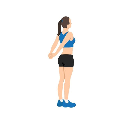 reverse shoulder stretch