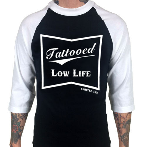 Tattooed Low Life 3/4 Sleeve Jersey – Cartel Ink