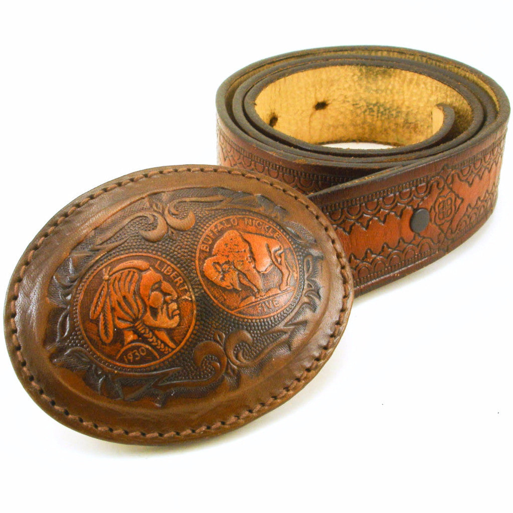 vintage mens western belt buckles